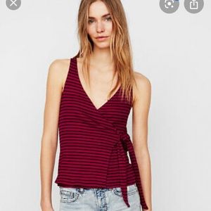 Express one eleven wrap tank top SZ XS